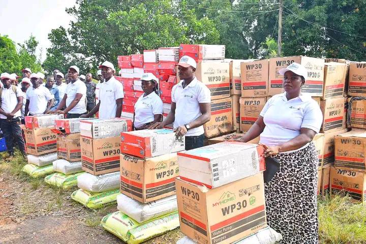 Constituents Empowerment of Agriculture Training sponsor by Hon. J.J Umaru, Rainie Project Limited